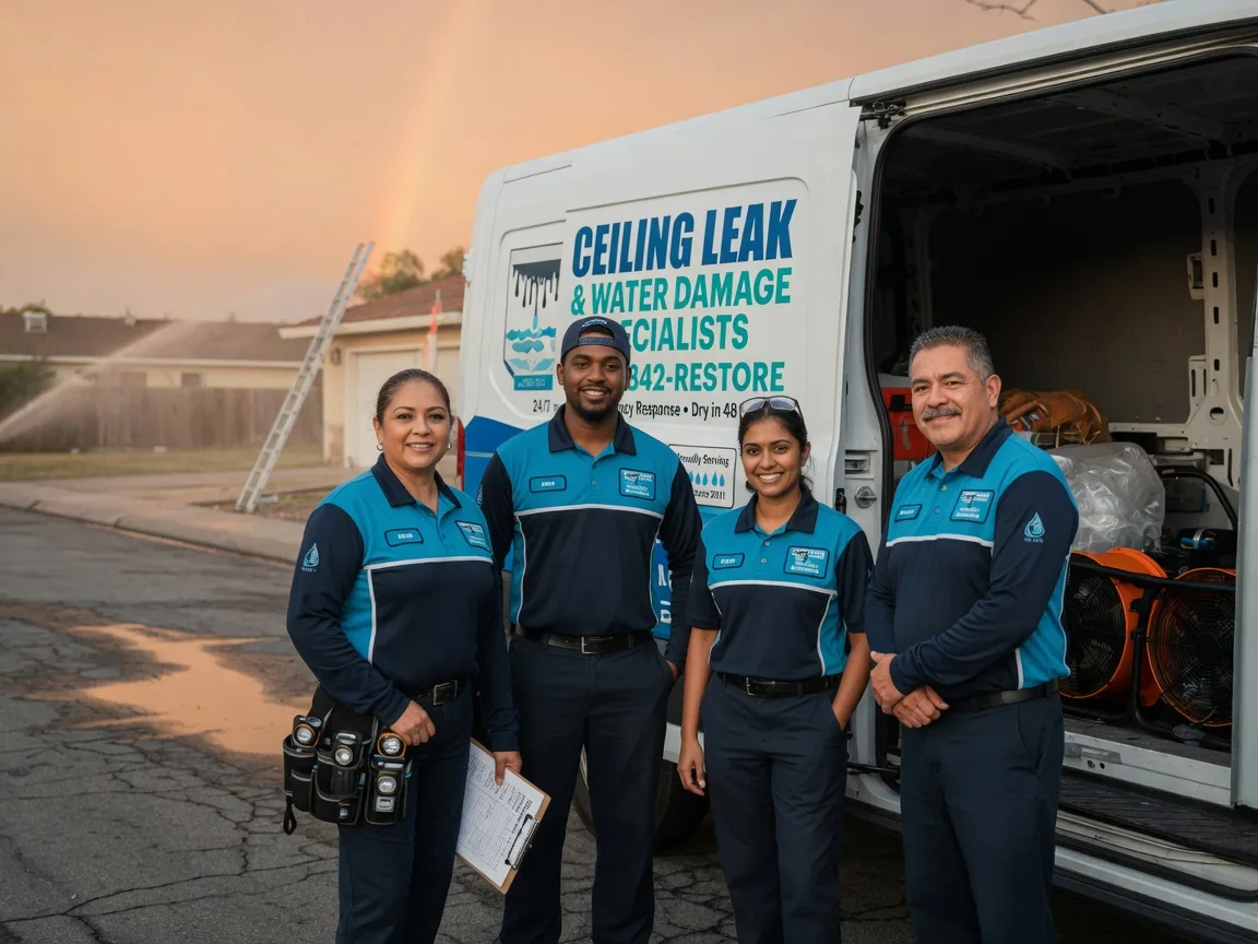 Ceiling Leak Cleanup company in Wixom, MI